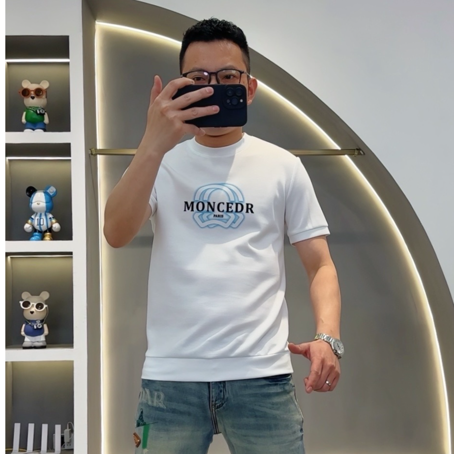 【飒叔重磅推荐】2025春夏季新款男士休闲百搭时尚欧货短袖35011