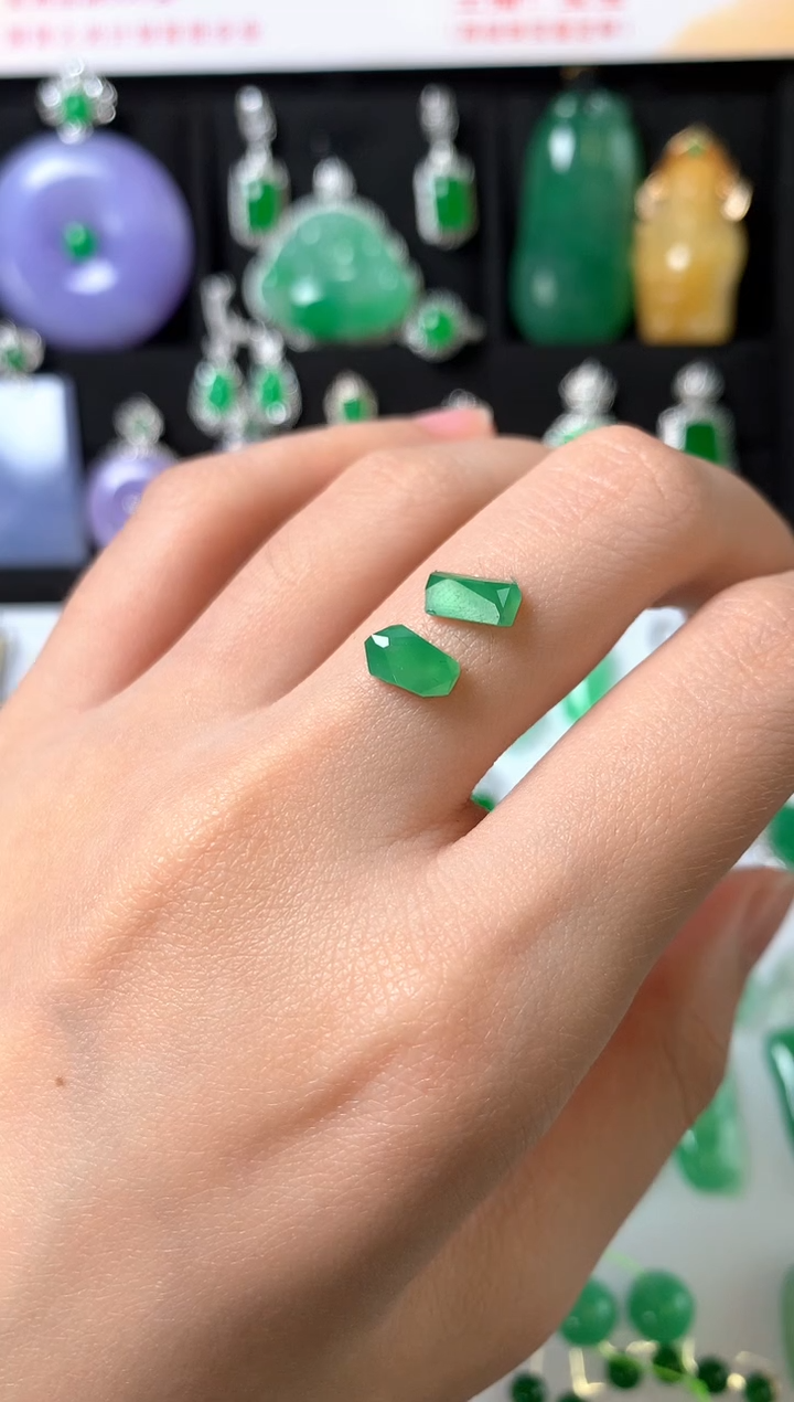 未镶嵌定制翡翠裸石（镶嵌定制）