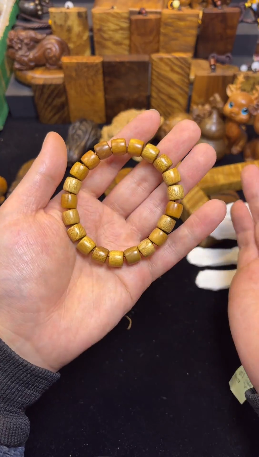 【闪购商品】楠木（金丝楠）手串/手链12老型珠手串72