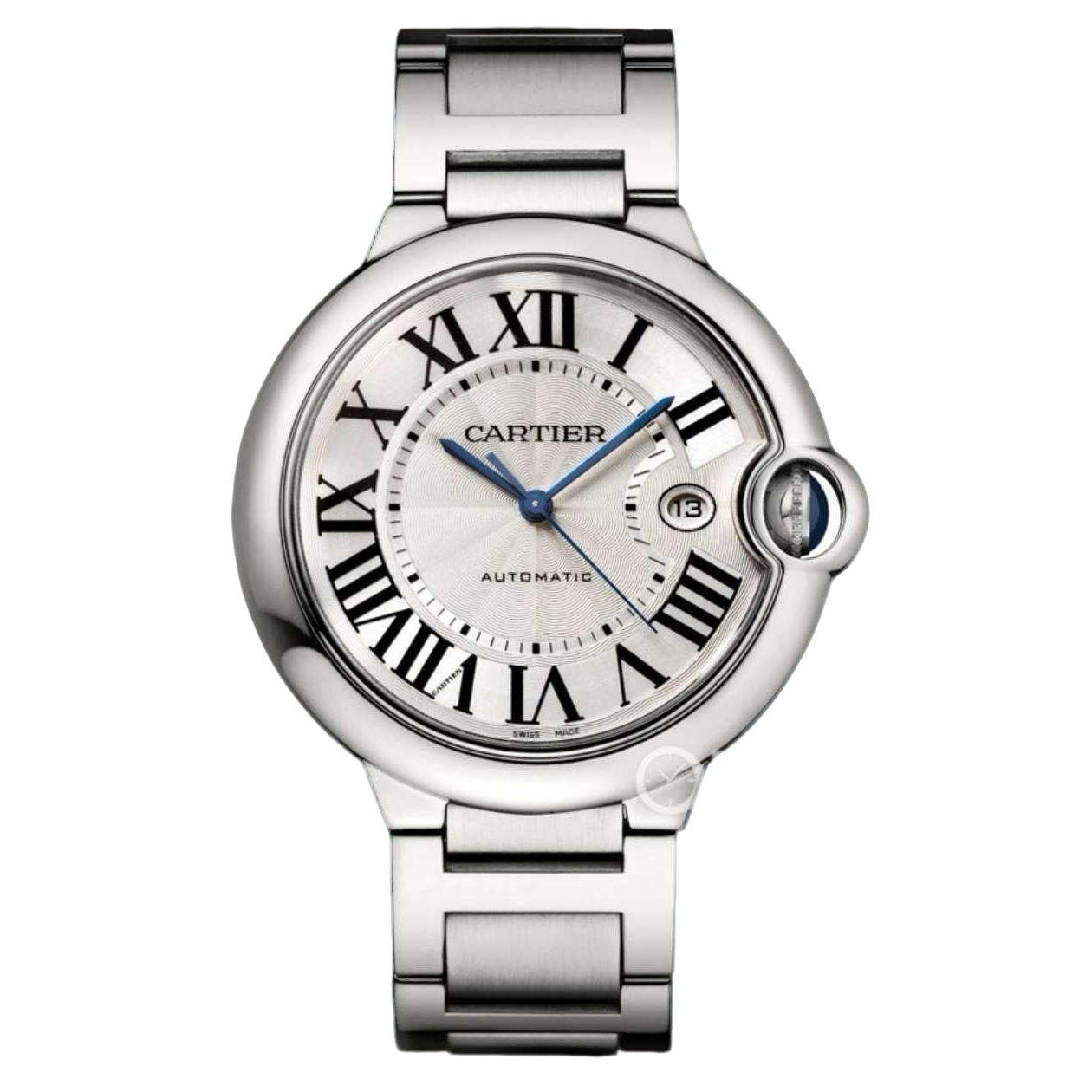 99新 Cartier/卡地亚 蓝气球男士自动机械腕表 42表径 W69012Z4