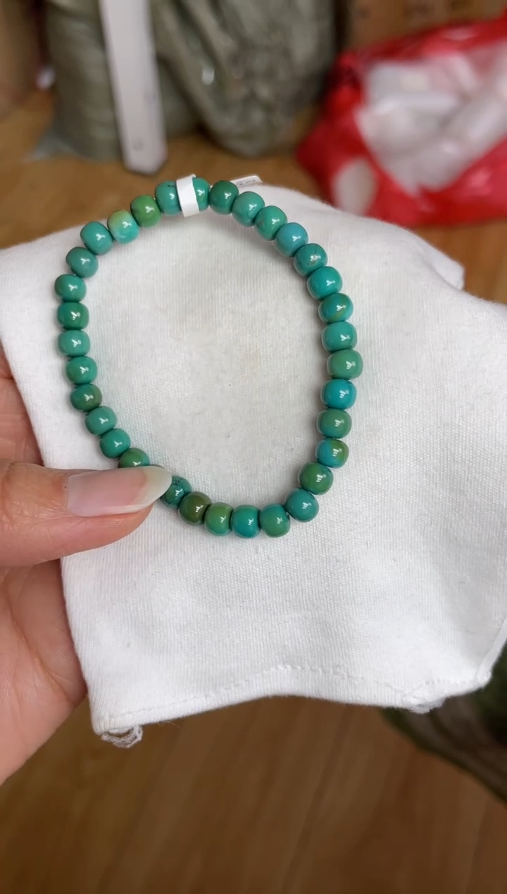 未镶嵌绿松石手串93