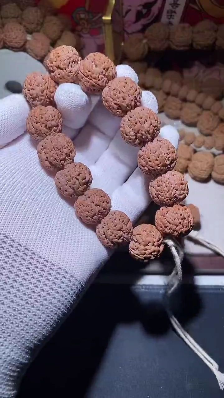 【闪购商品】金刚菩提手串平头五星针孔蜂王20