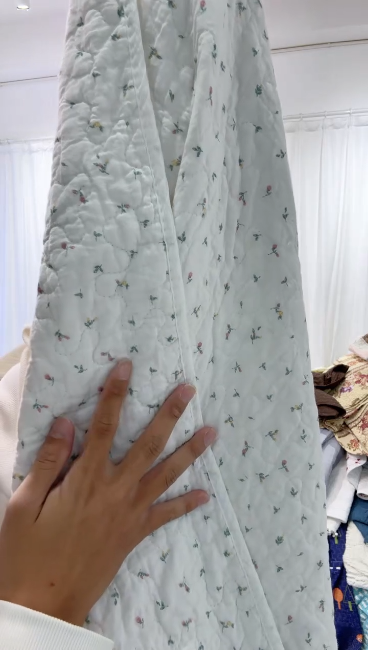 棉想*140*200纯棉床盖103号微瑕