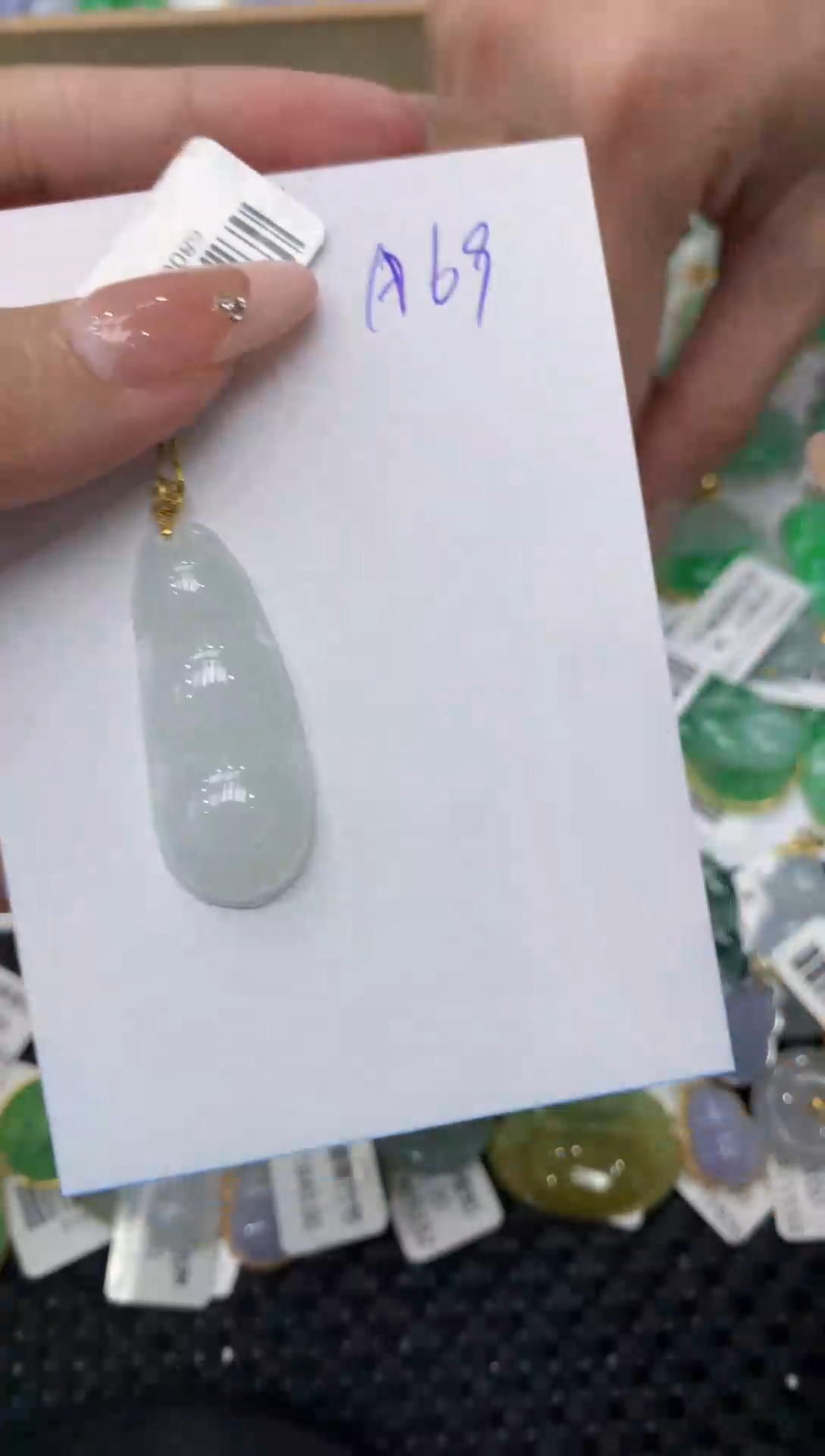 【闪购商品】翡翠颈饰18K金镶嵌111111111