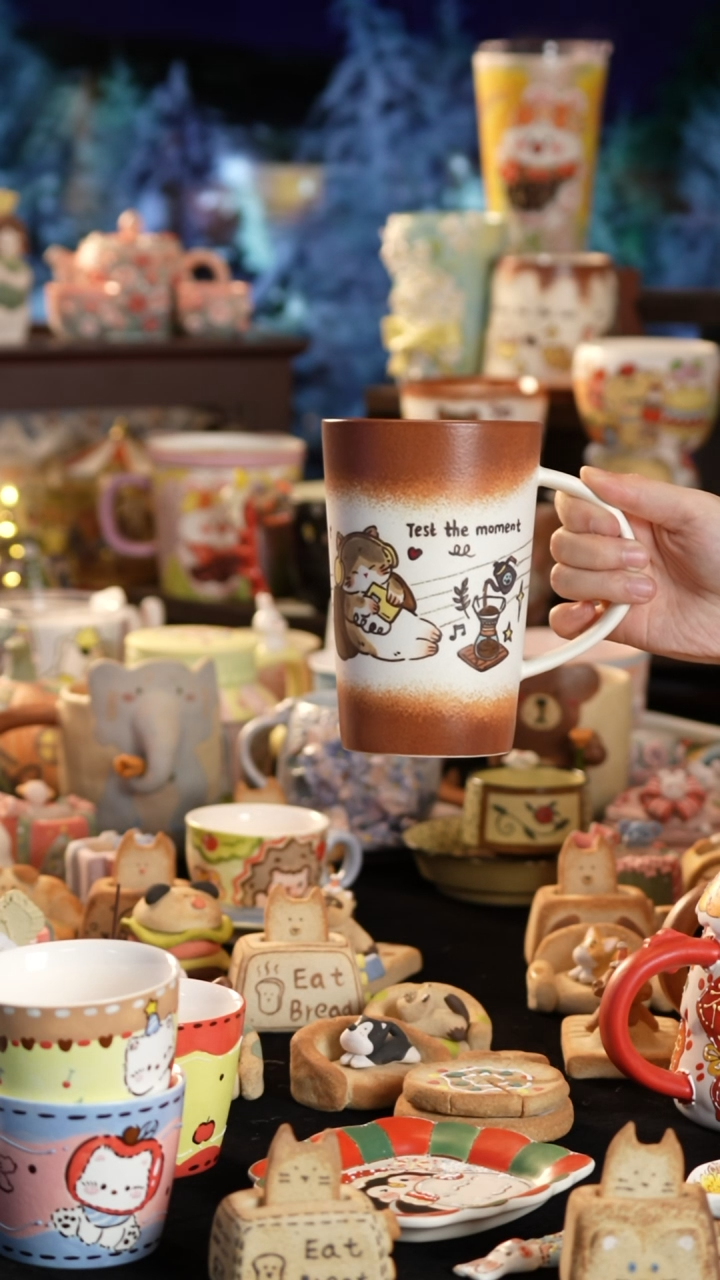 其他陶景德镇釉下彩手绘设计师款陶瓷