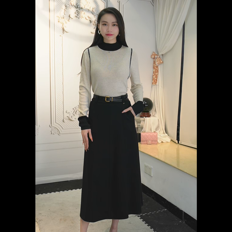 DILI26 拼色针织衫 66170567