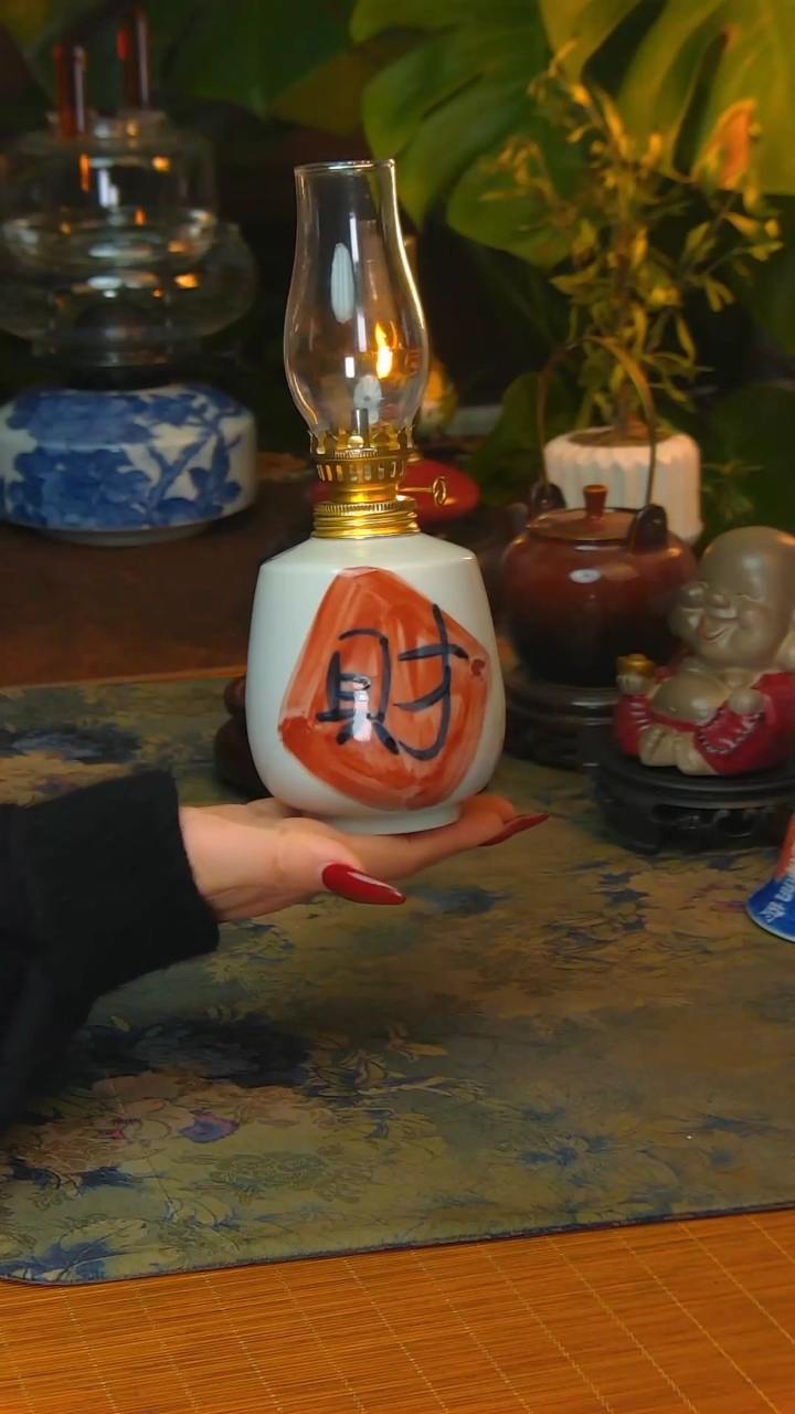 【闪购商品】景德镇陶瓷灯摆件