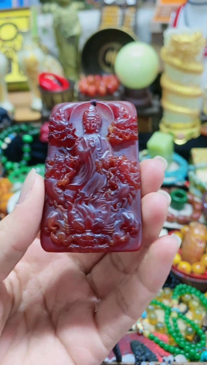 【闪购商品】琥珀颈饰未镶嵌主播推荐主播推荐