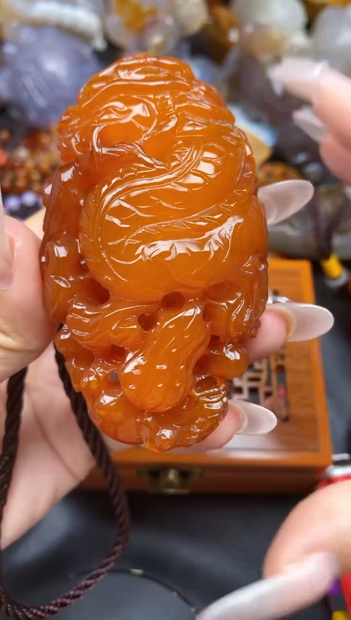 【闪购商品】玛瑙/玉髓颈饰未镶嵌LL