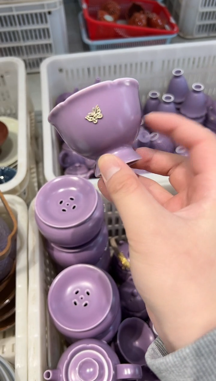 瓷片瓷正品茶具 假一罚十