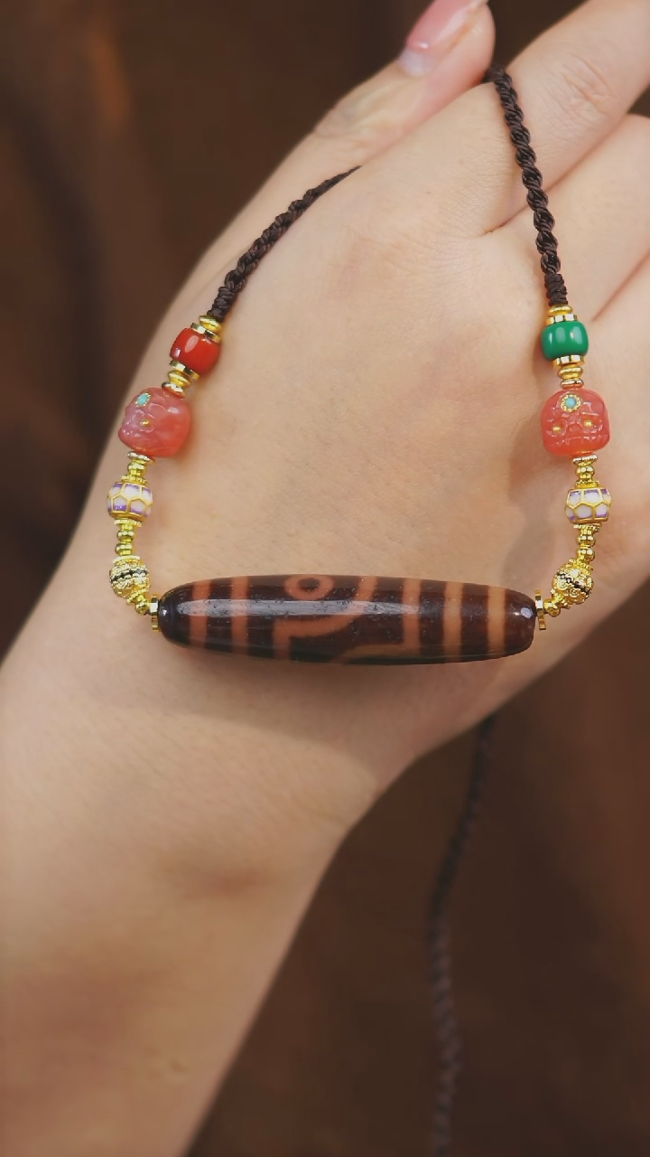 【闪购商品】玛瑙/玉髓项链未镶嵌多样性发一