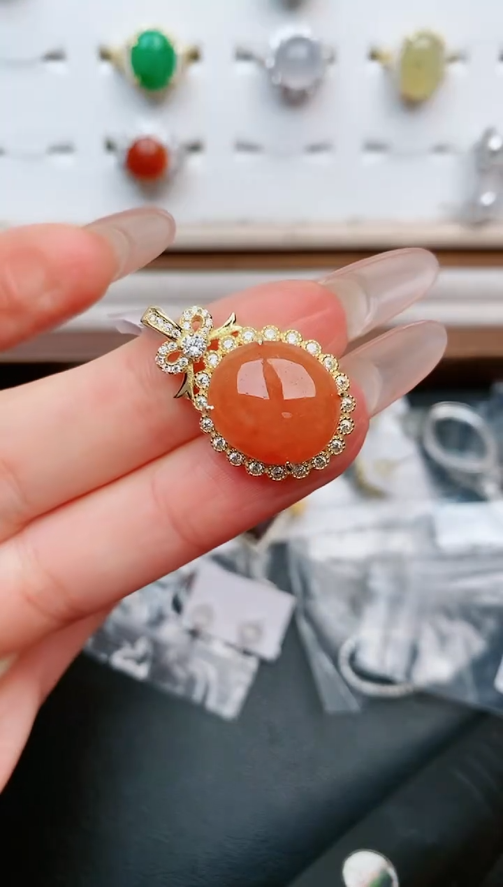 【闪购商品】翡翠戒指银S925镶嵌.....