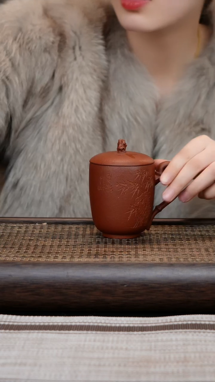 【闪购商品】紫砂茶杯原矿老板杯微瑕