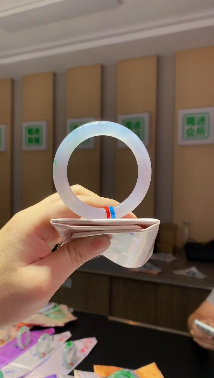 未镶嵌手镯翡翠-Q426 圈口 54.5全款7.5万 定金2万