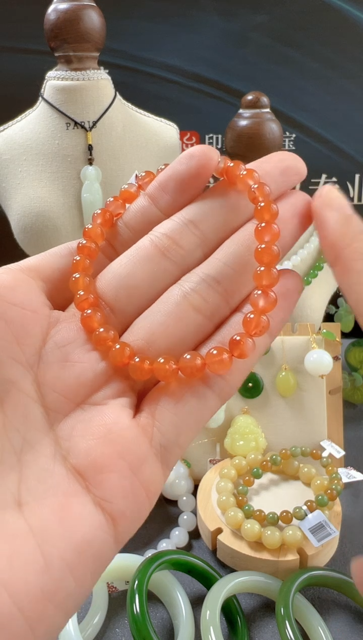 未镶嵌手链南红玛瑙/支持复检/多样性发一cg