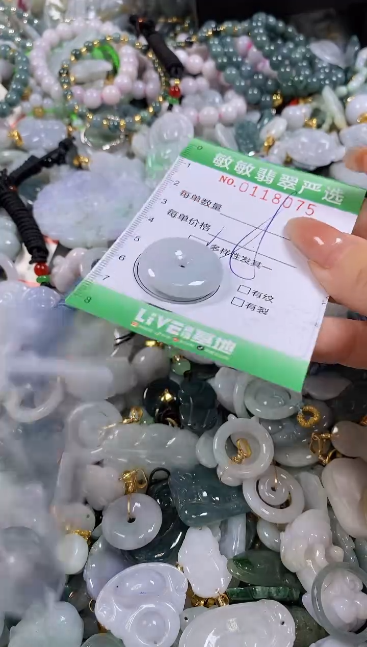 【闪购商品】翡翠颈饰未镶嵌闪购0118075