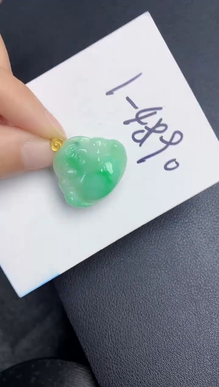 【闪购商品】翡翠颈饰18K金镶嵌000000000