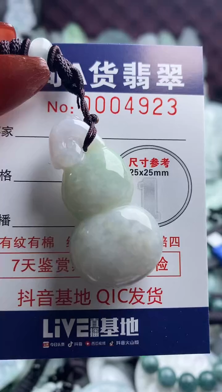 【闪购商品】翡翠吊坠(不含链)未镶嵌1