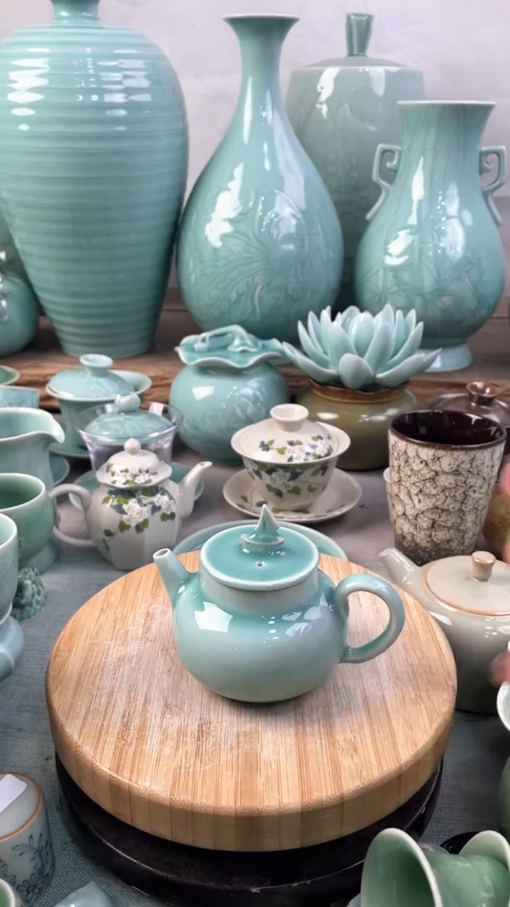 【闪购商品】特价福利 微瑕 慧仙青瓷