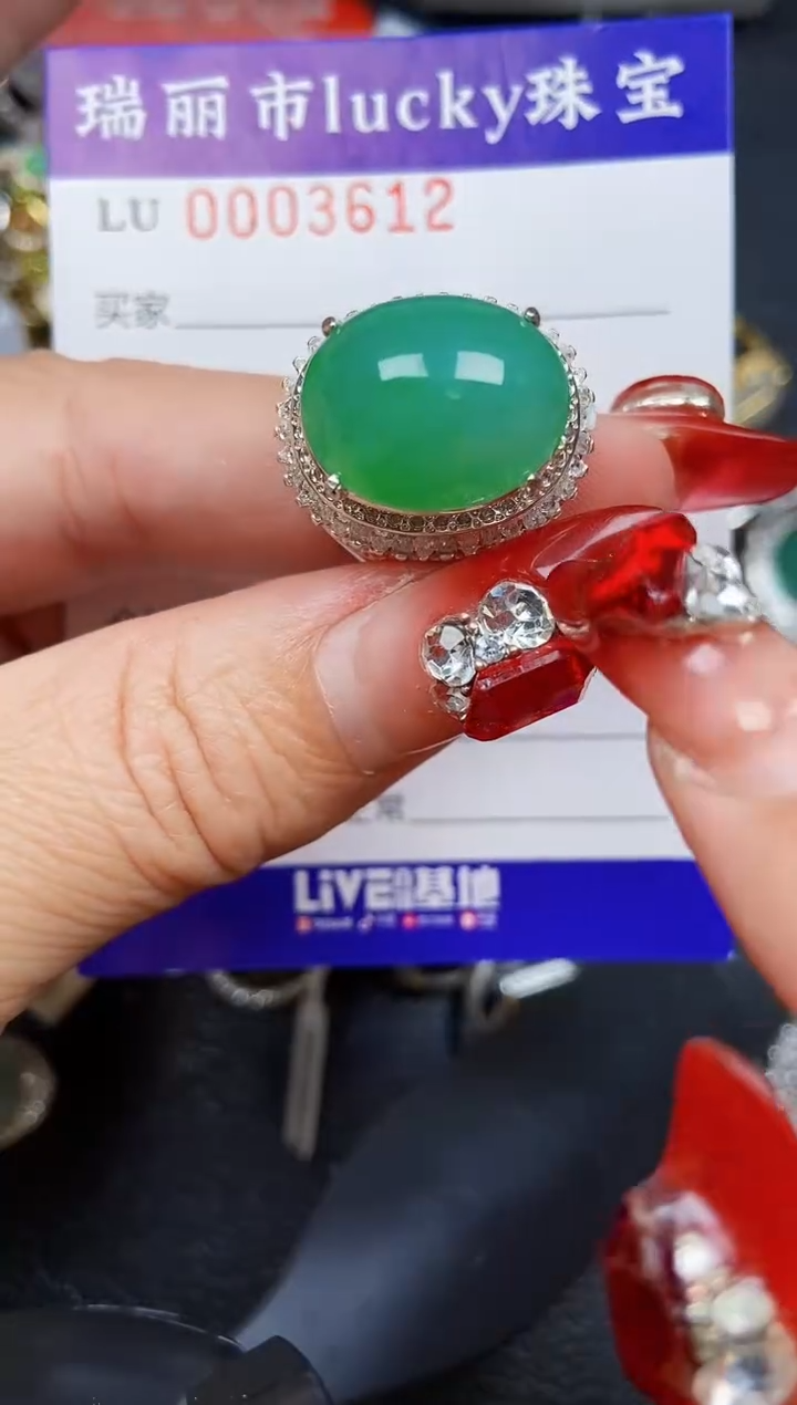 【闪购商品】翡翠颈饰未镶嵌3612铜托