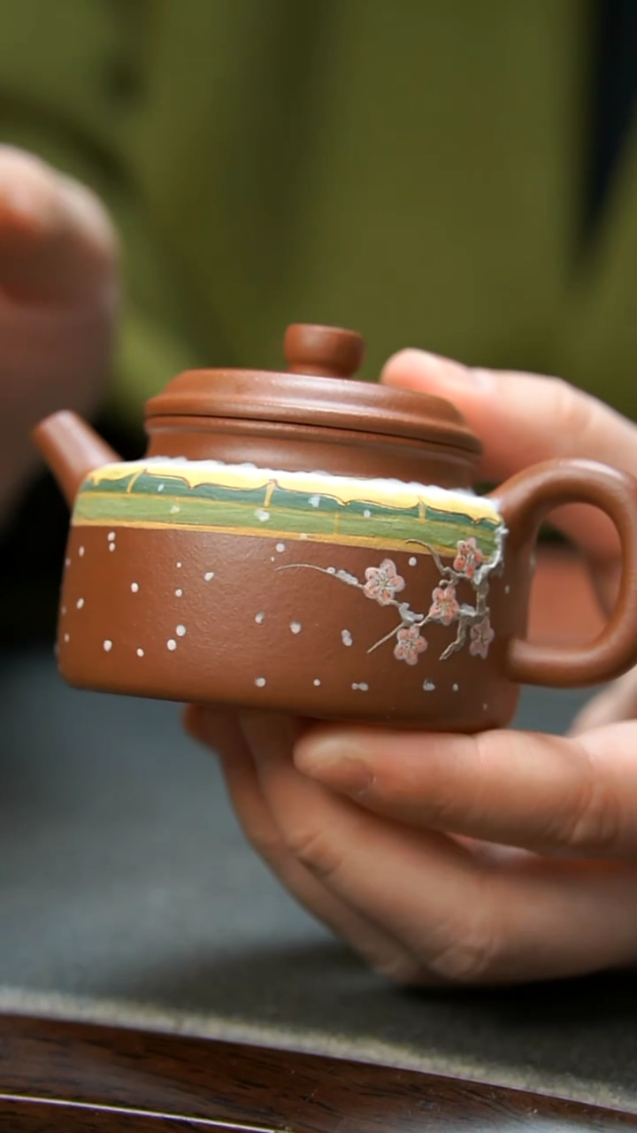 【闪购商品】紫砂茶壶故宫雪壶