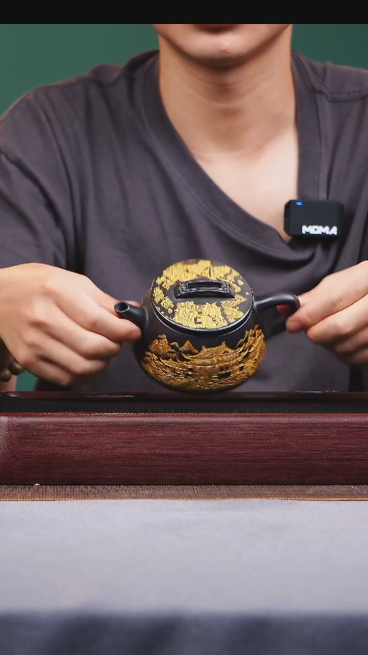 茶壶紫砂宜兴原矿紫砂作品