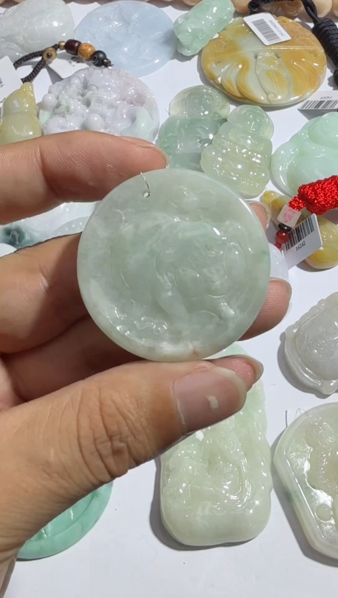 【闪购商品】翡翠吊坠(不含链)未镶嵌00017074