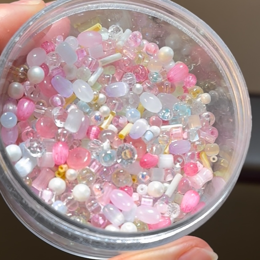 当前锅碎石天然石贝壳炒锅混色diy材料包