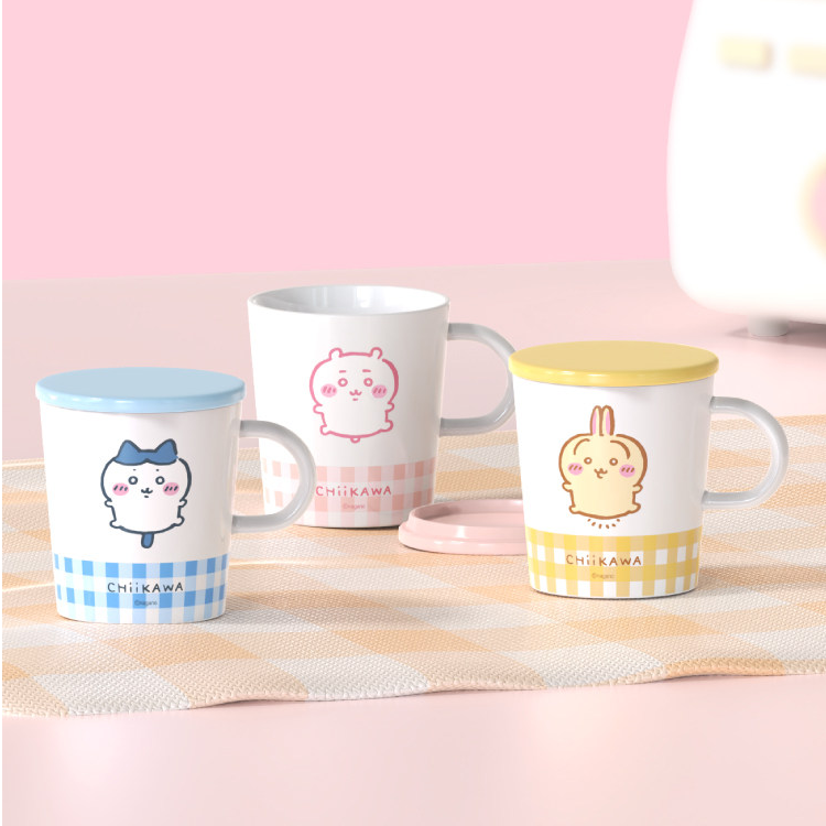 名创优品吉伊卡哇陶瓷杯chiikawa可爱马克杯女生礼物艾可思杯子