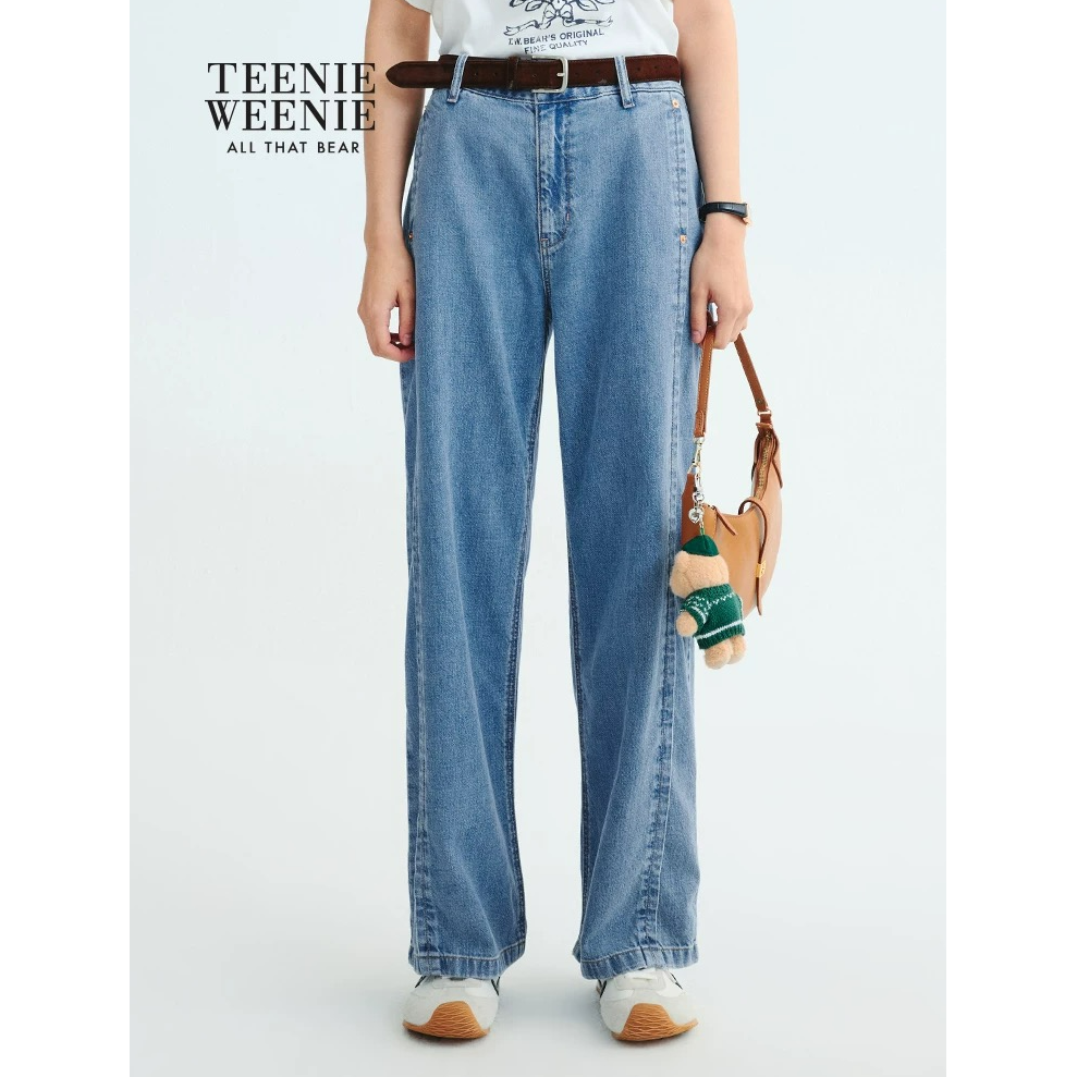 Teenie Weenie小熊女装2025秋新款TTTJ253801w牛仔裤
