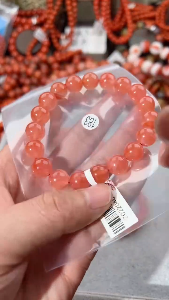【闪购商品】南红玛瑙手串未镶嵌10