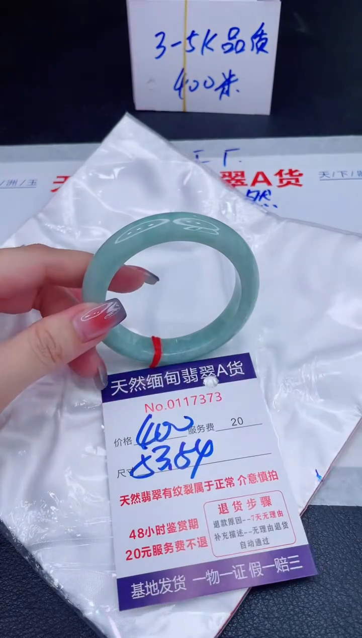 未镶嵌手镯翡翠400.00