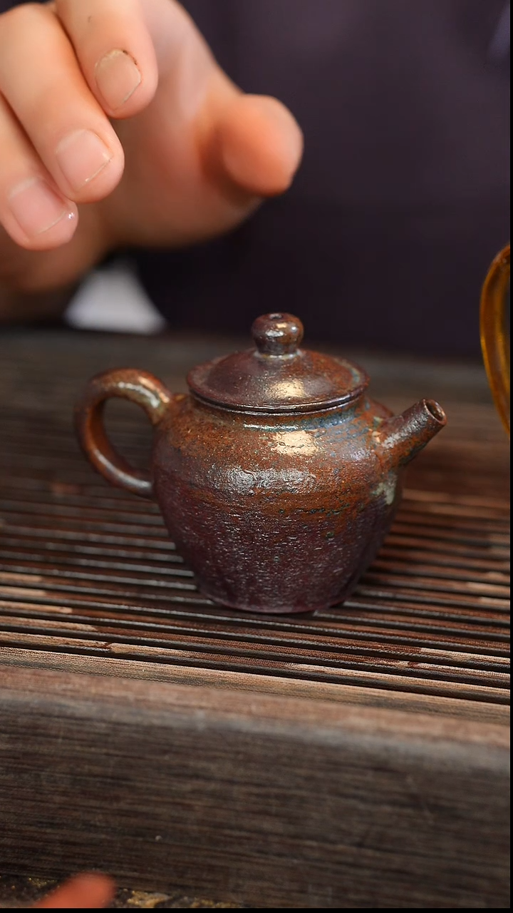 茶壶紫砂原矿手工制作130cc