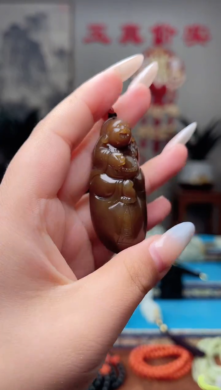 【闪购商品】和田玉挂件未镶嵌1