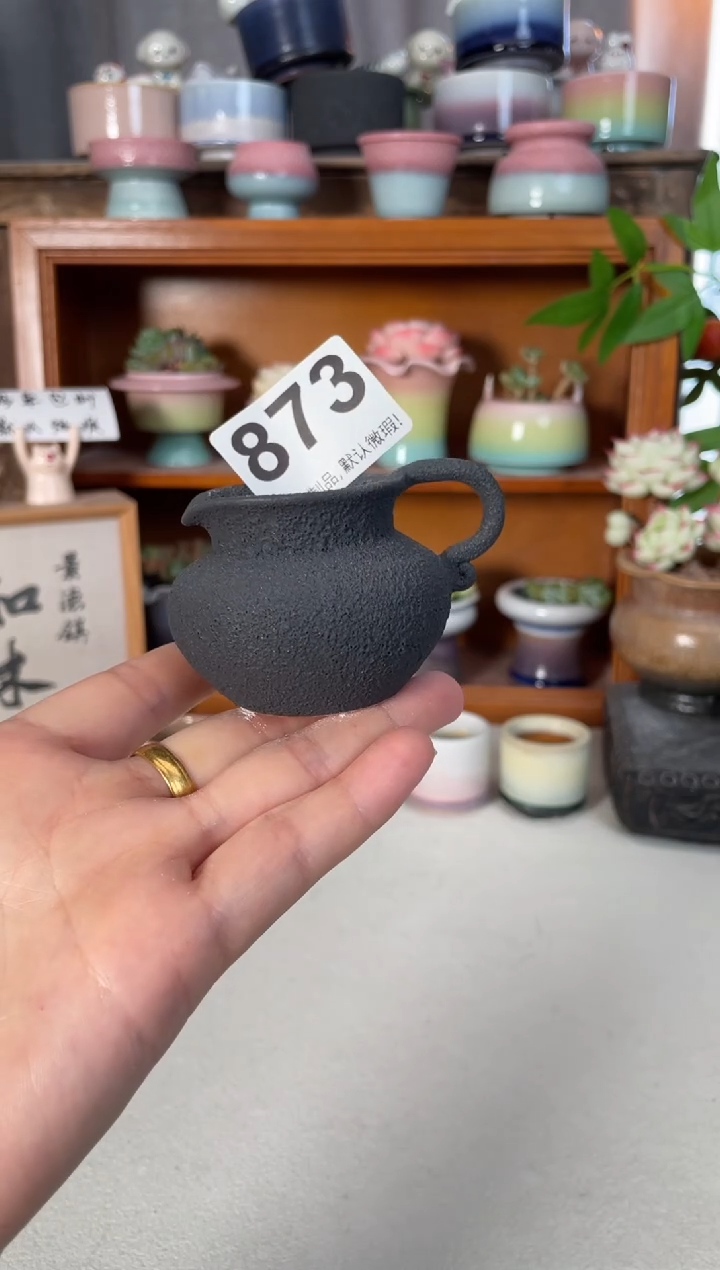 瓷片873知木小芳花盆