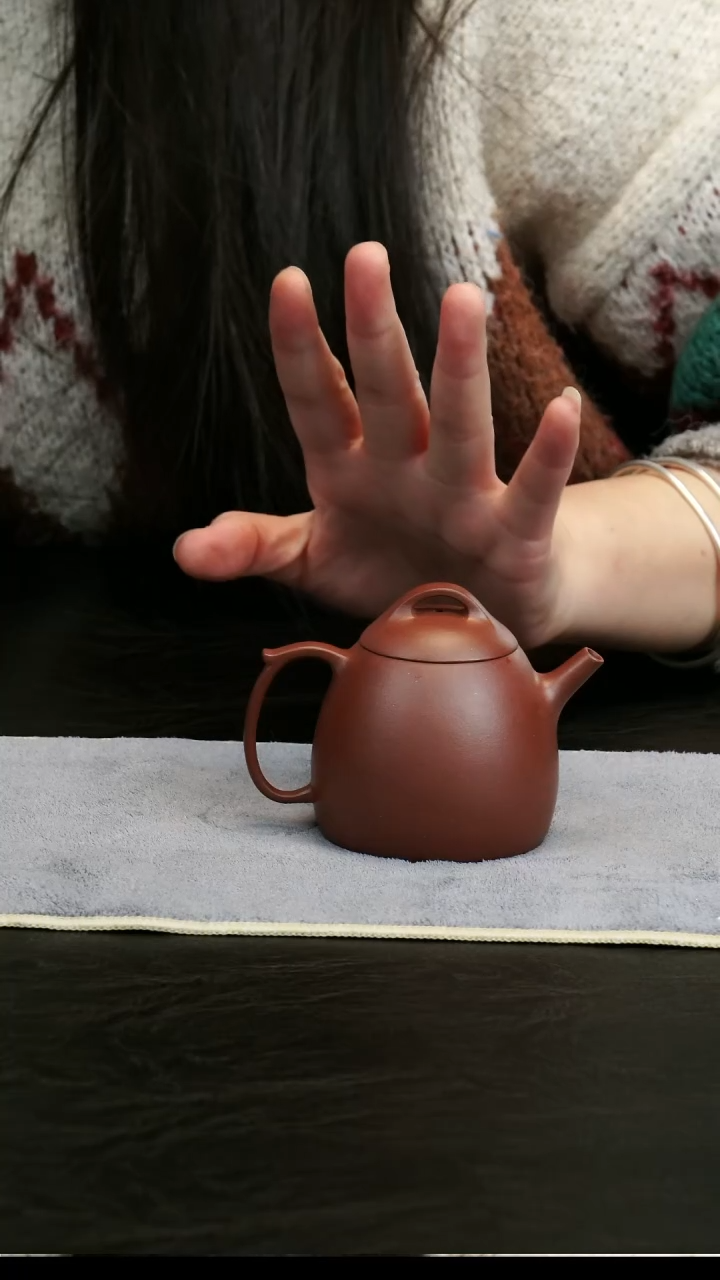 【闪购商品】紫砂茶壶底槽清秦权壶