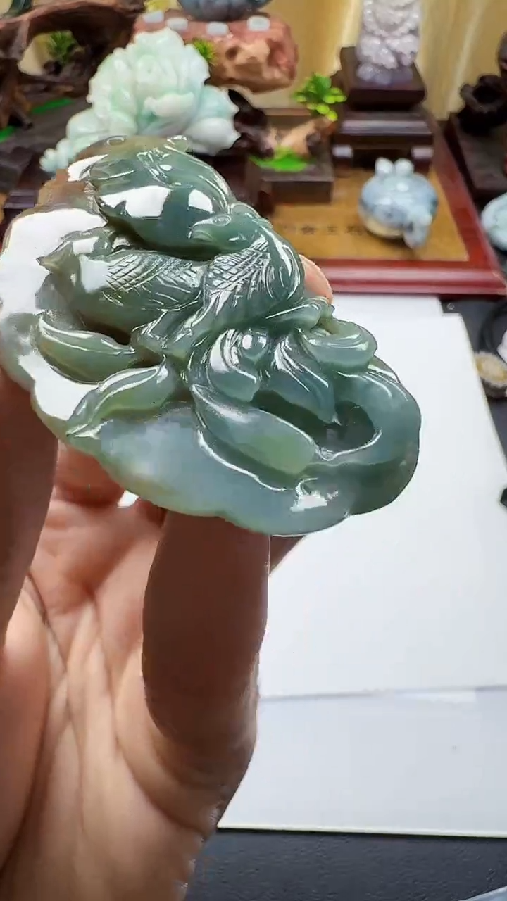 吊坠(不含链)未镶嵌翡翠1