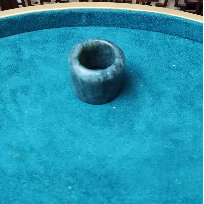 和田玉--青花扳指