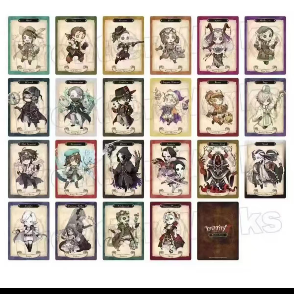 【恰谷社】第五人格海报二弹/西幻 潮玩盲盒 代拆