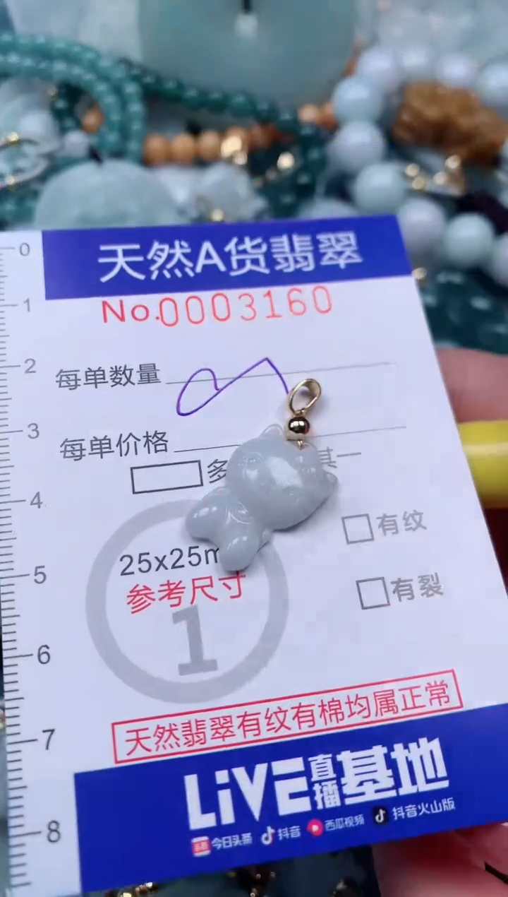 【闪购商品】翡翠颈饰未镶嵌00003160