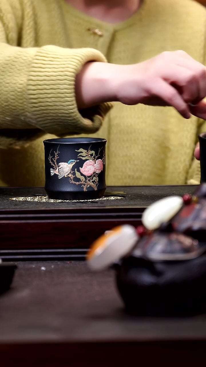 【闪购商品】紫砂茶杯精品紫砂杯55