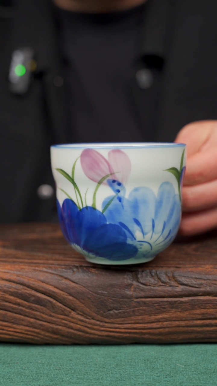 【闪购商品】瓷片80景德镇手绘釉下彩