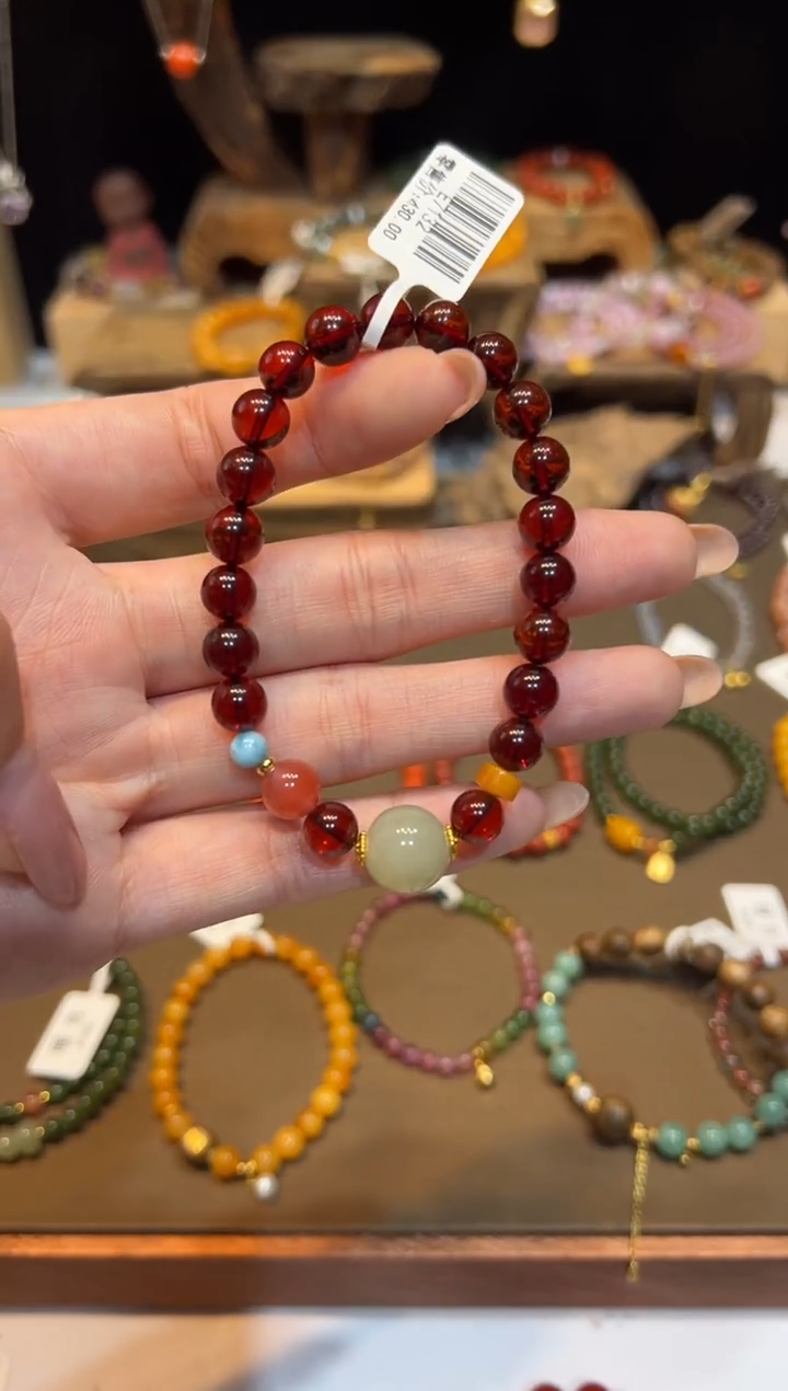 未镶嵌琥珀手饰手饰@@E7132