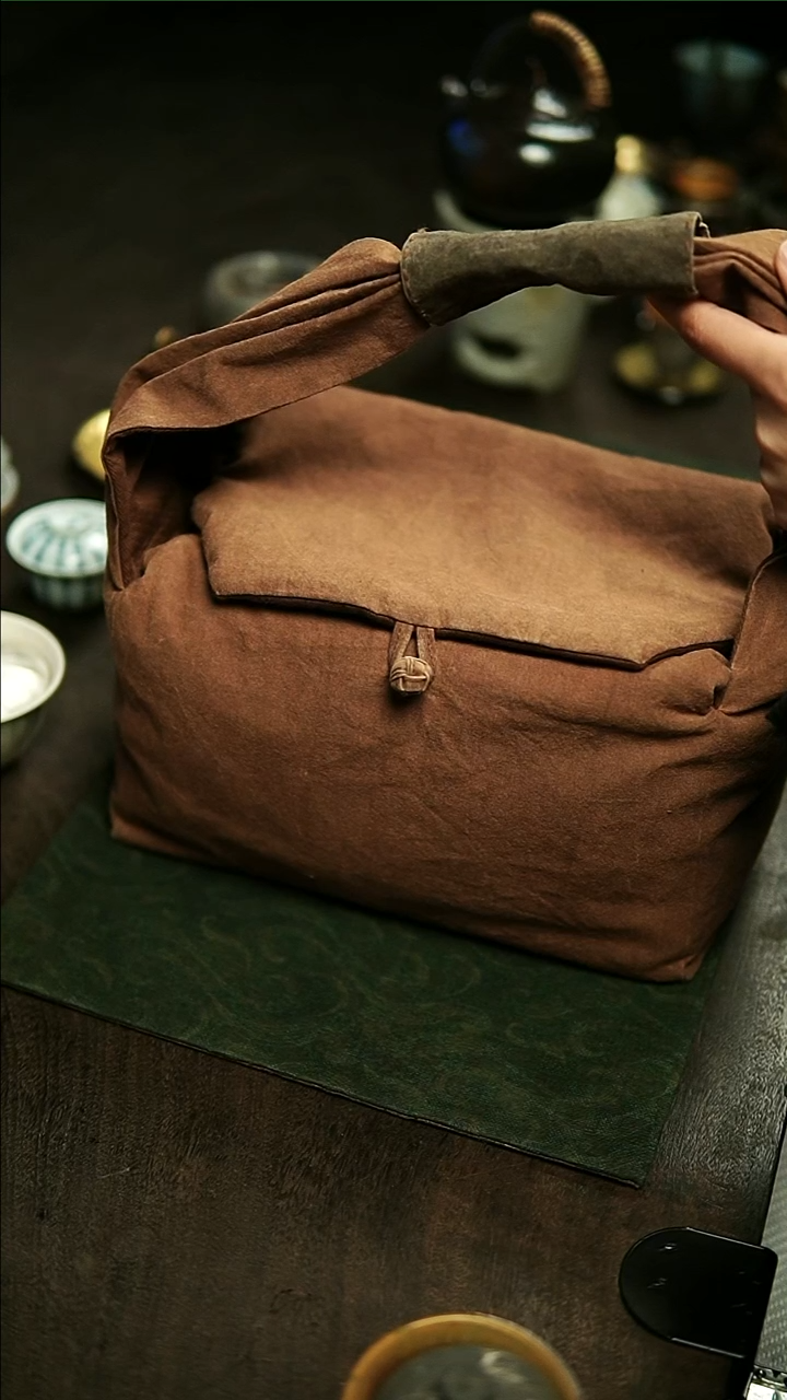 【闪购商品】柿子染大号茶室包