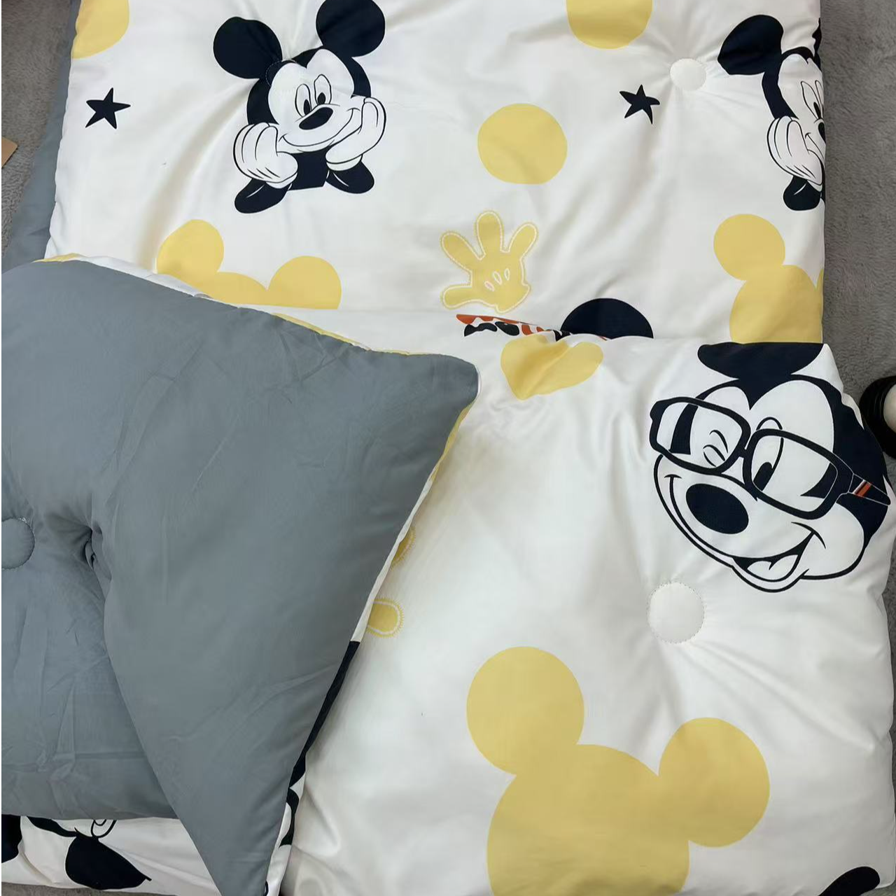 【免费试睡十五天】2M尺寸米奇老鼠夏被可机水洗空调被子被芯W