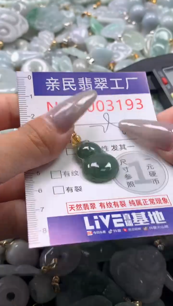 颈饰未镶嵌翡翠3193