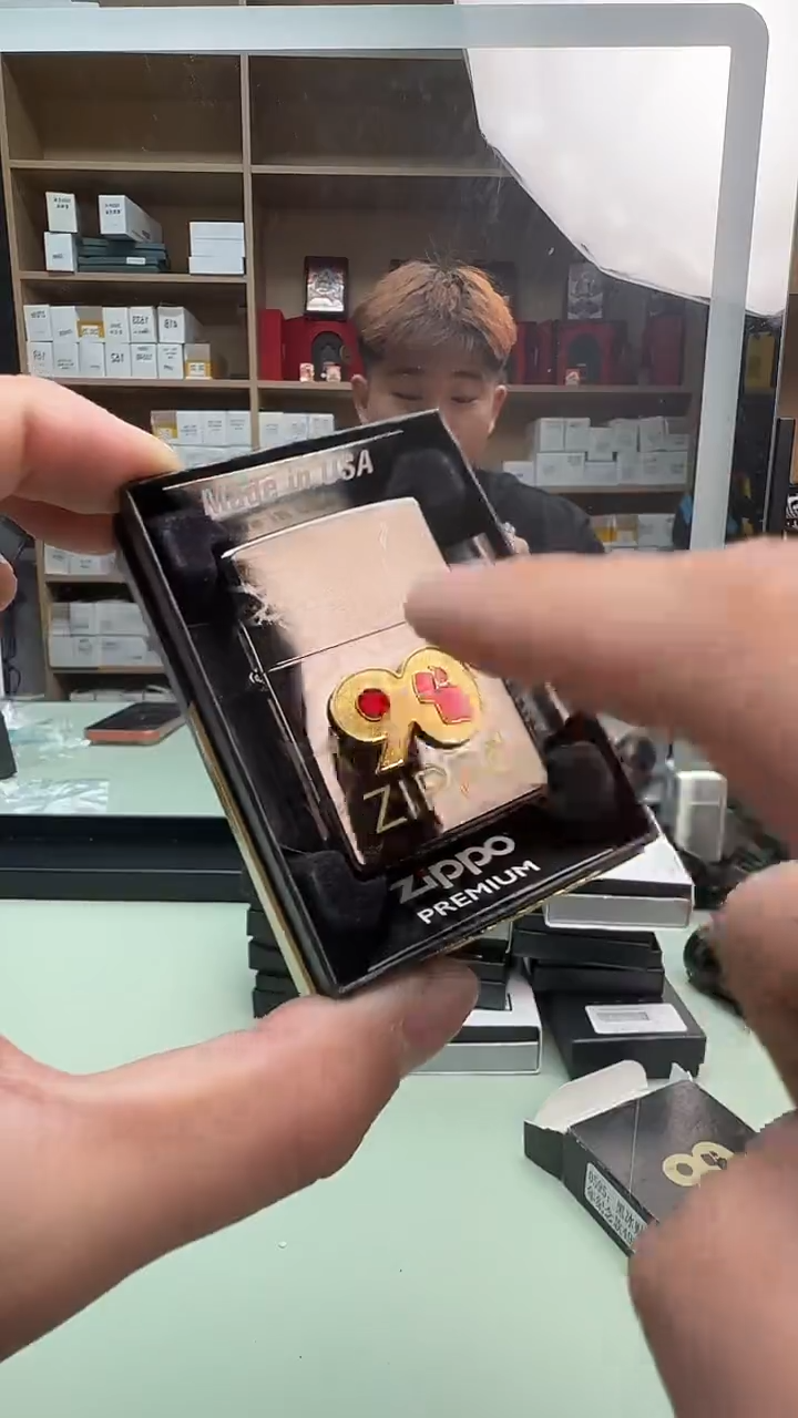 Zippo打火机贴章小90周年