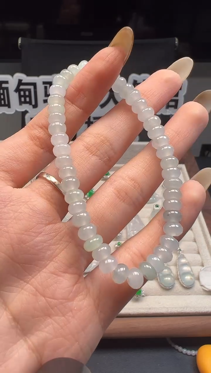 未镶嵌手串翡翠缅甸珠宝严选
