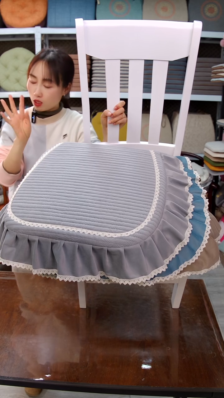 布布横条细绒：灰色6个