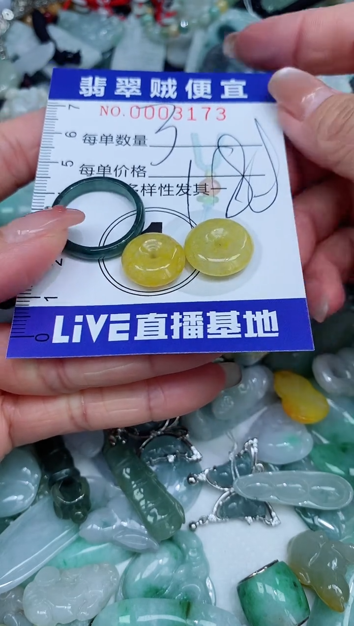 【闪购商品】翡翠未镶嵌颈饰闪购0003173多样性发其一